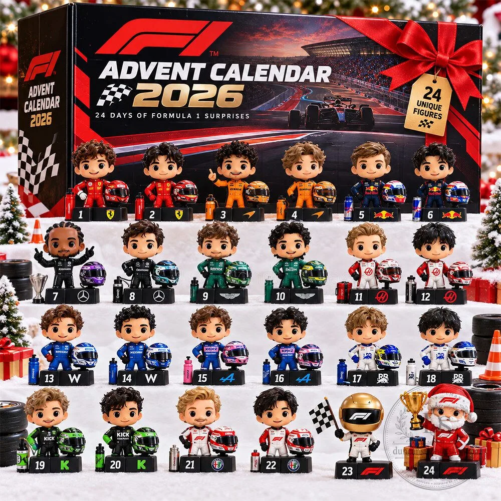 F1 2026 Advent Calendar 24 Unique Formula 1 Collectibles