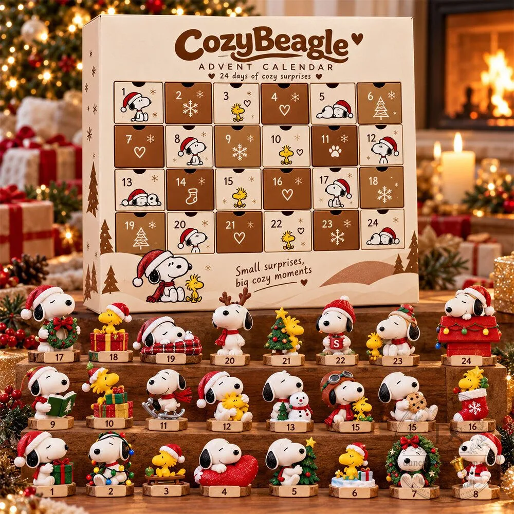 CozyBeagle Snoopy Peanuts 2026 Advent Calendar
