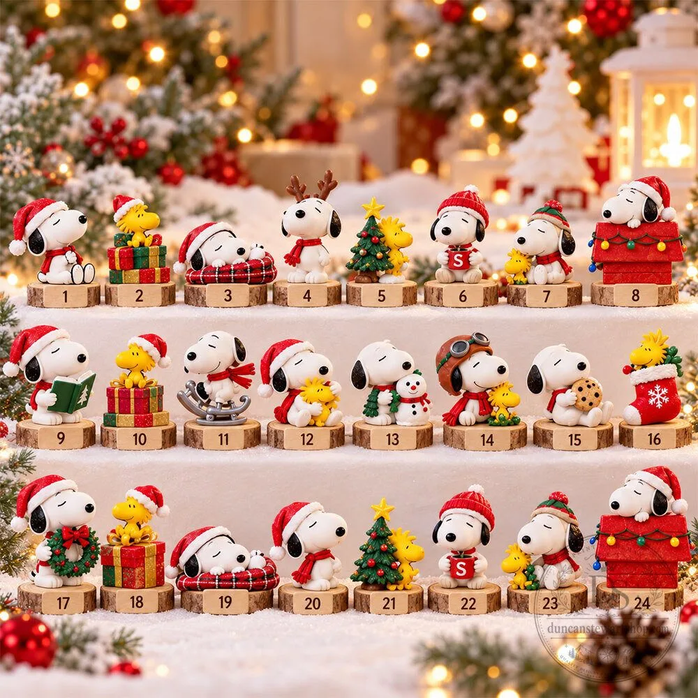 CozyBeagle Snoopy Peanuts 2026 Advent Calendar