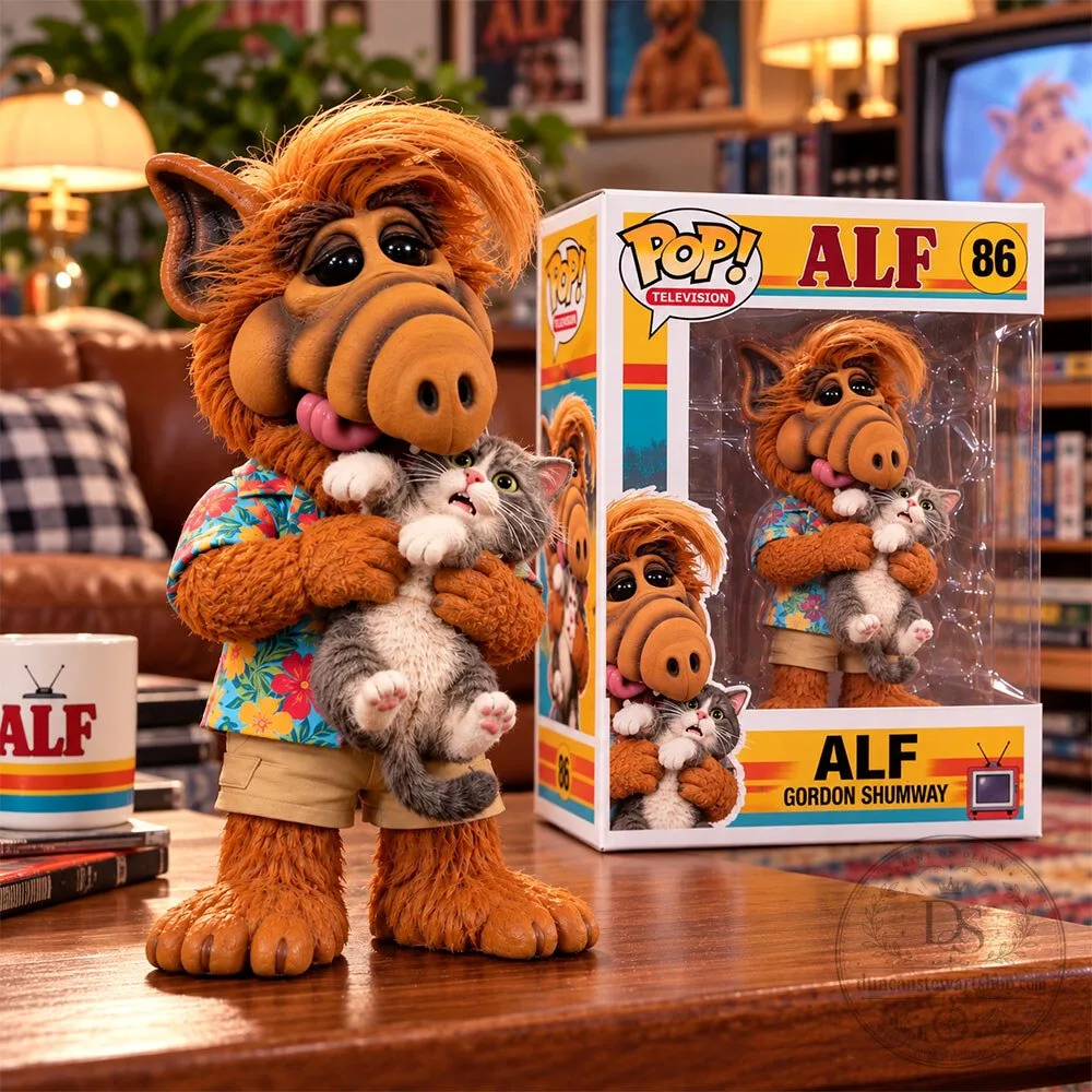 Television ALF With Cat #86 Gordon Shumway Funko Pop Vinyl Figure