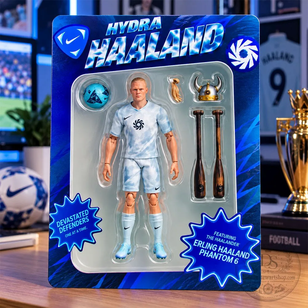 Hydra Erling Haaland Action Nike Phantom 6 Figure