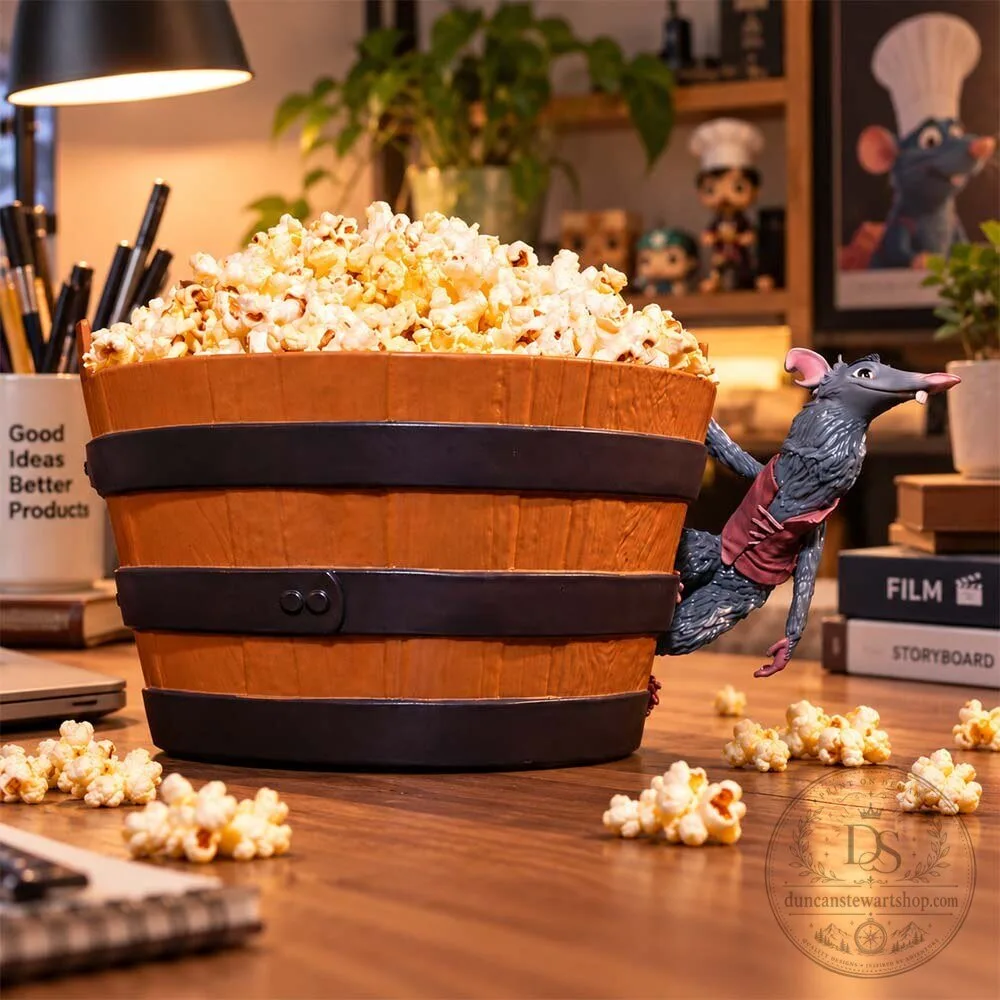LAIKA Wildwood Septima Wooden Barrel Popcorn Bucket 4 LAIKA Wildwood Septima Wooden Barrel Popcorn Bucket