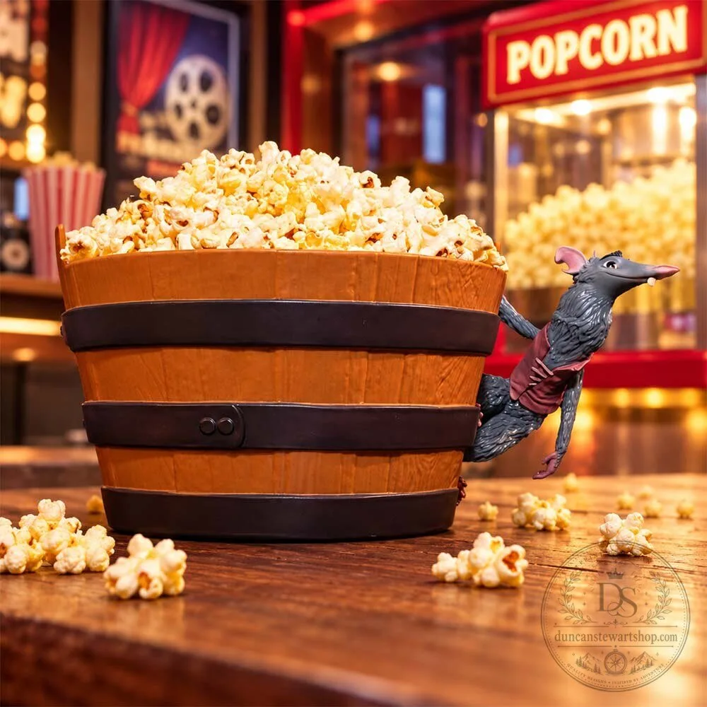 LAIKA Wildwood Septima Wooden Barrel Popcorn Bucket 5 LAIKA Wildwood Septima Wooden Barrel Popcorn Bucket